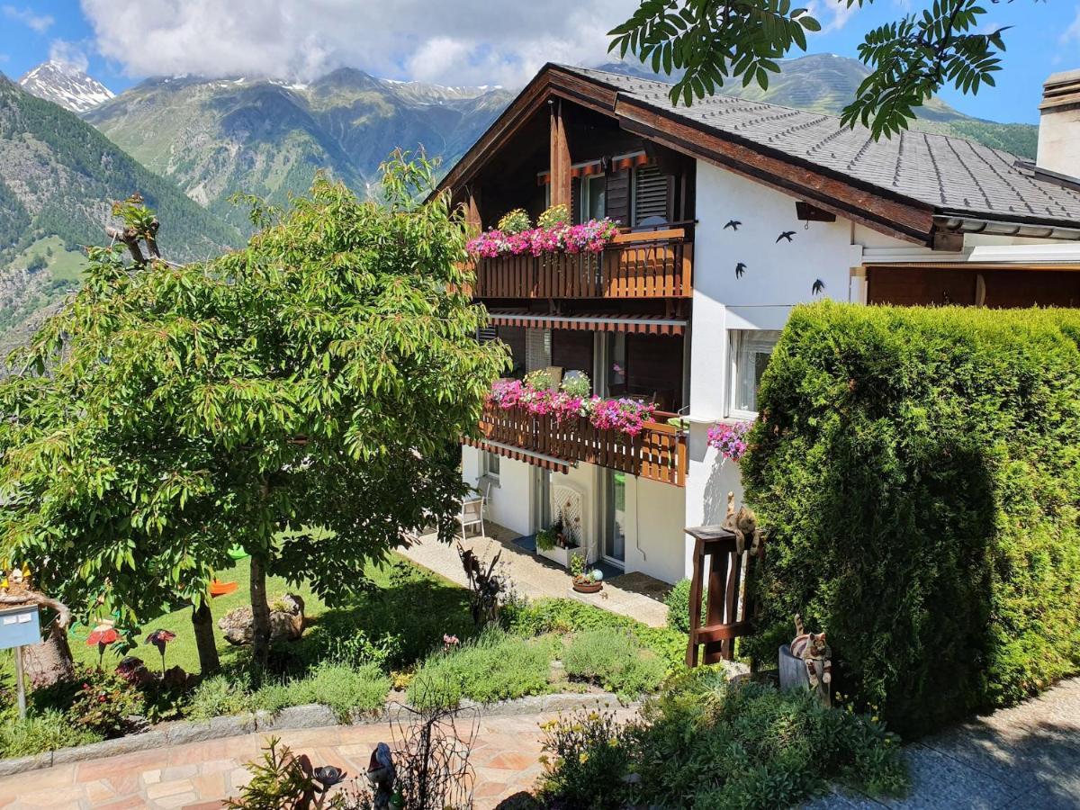 Chalet Schneevogul Grachen Exterior photo