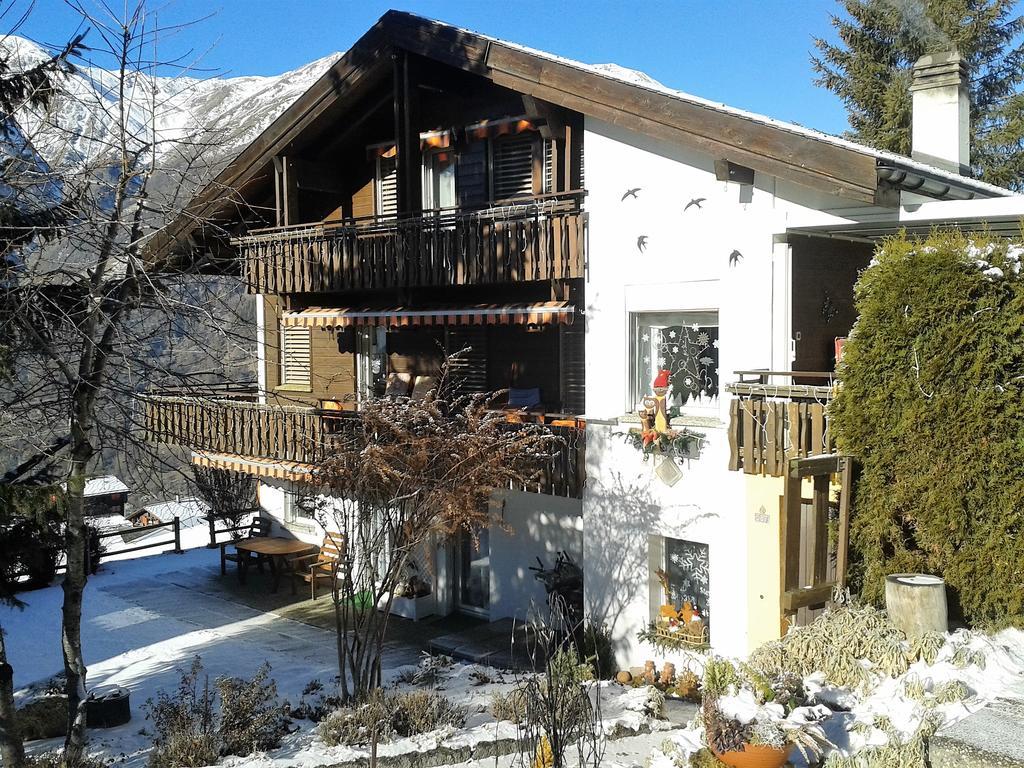 Chalet Schneevogul Grachen Exterior photo